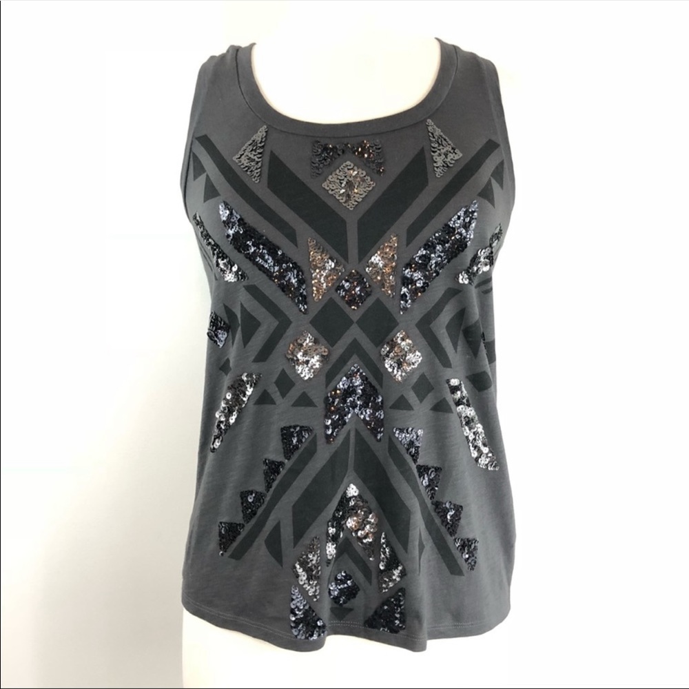 Express Aztec sequins tank - Picture 2 of 2